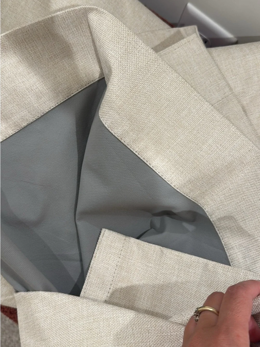50” x 102” Linen Tall 100% Blackout Curtains